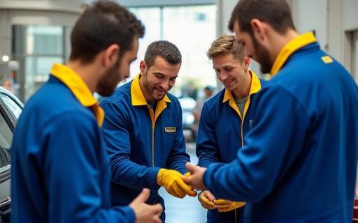 Mobile Detailing Provence expert team in action Marseille