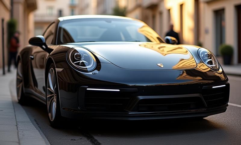 Clean luxury car shining after mobile detailing